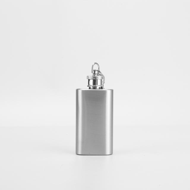TEMU 1pc 1-2oz Stainless Steel Portable Mini For Outdoor And Home Use, Camping Wine Bottle