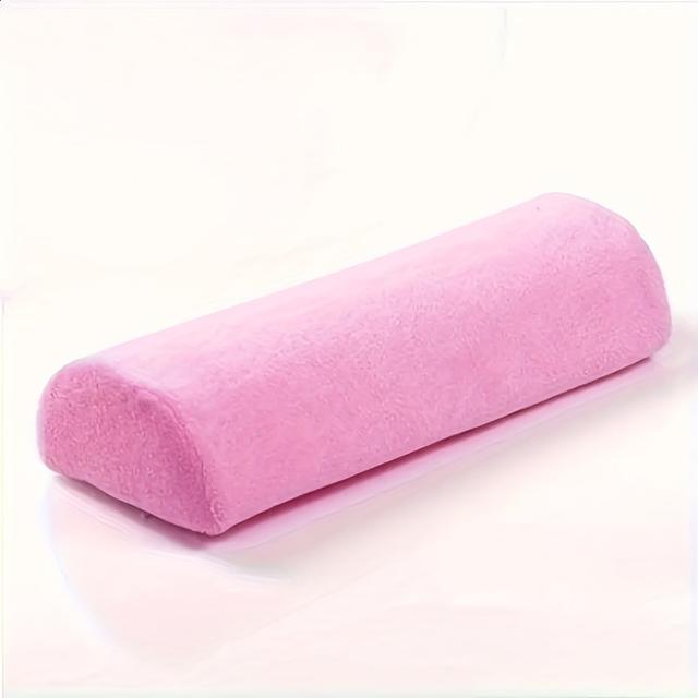 TEMU Pratelný Polštář na Ruce pro Nail Art - Měkký Houbičkový Polštář pro Podporu Paže, Manikúrní Doplněk Bez Formaldehydu