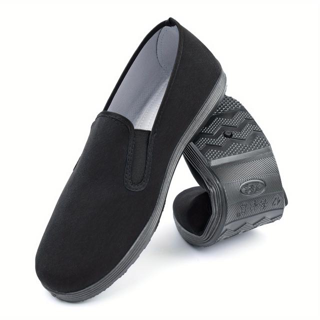 TEMU Zapatos Casuales de Tela Ártica Antiguos, Zapatos Fáciles para Tai Chi y Fu, Antideslizantes y Duraderos