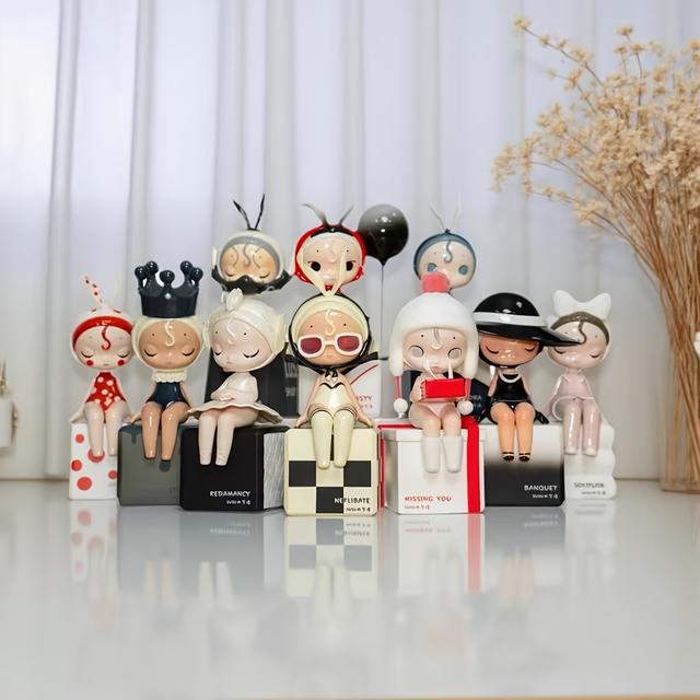 TEMU Susu Grand Collector Trendy Figurines - Ideal As Gifts, Decorative Ornaments & Toys For Girls