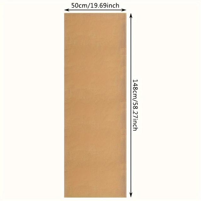 TEMU Samoprzylepny Papier Jutowy - Idealny do Pudełek na Prezenty, Ramki Fotograficzne, Meble, Blaty i Skrzyń Magazynowych – Wielofunkcyjna Materiał Rzemieślnicza
