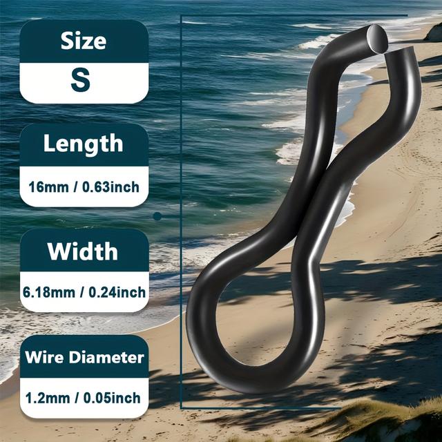 TEMU 50/100pcs Fishing Sinker Eyes Eyelets Pyramid Sinkers Fishing Weight Mold Stainless Steel Tackle Carp Leads Sinker Mould