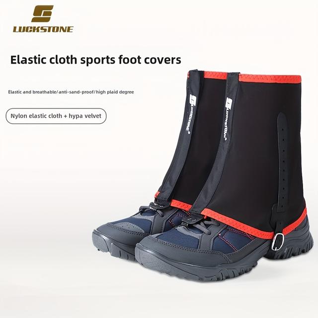 TEMU 1 Par de Capas Elásticas para Botas de para Caminhadas ao Ar Livre, Ciclismo e Trekking Off-Road