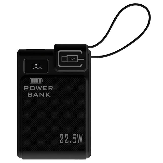 TEMU 大容量10000mAh TQQDCIモバイルバッテリー、最大2.4A出力対応、3台同時充電可能、LED表示付きバッテリーレベル、急速充電、Type-C入出力、停電保護機能、災害対策設計、旅行に便利