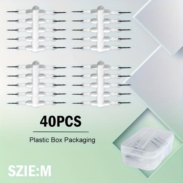 TEMU Carp Fishing Hair Rig Kit: Quick Change Connector, Baiting Needle & 3 Straight Shank Hooks With Bait Bands