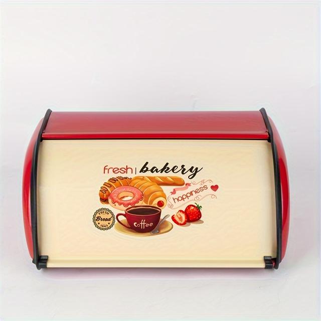 TEMU A Red Storage Box, A Box, Versatile And Colorful, Featuring A Stylish Family Storage Box