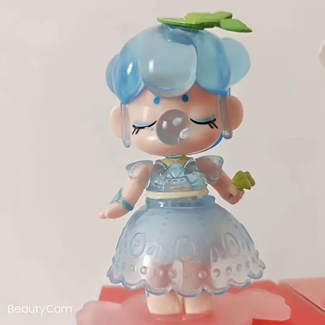 TEMU Traum Nachmittagstee Zufällige Internet-Berühmtheit Neues Mädchen Geschenkfigur Schreibtischdekoration - Stück