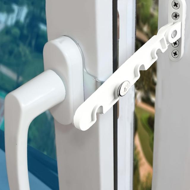 TEMU 1pc/2pcs/3pcs Mild Steel Inner Opening Door And Window Limit Wind Hook Window Ventilation Retainer Safety Wind Brace Bracket
