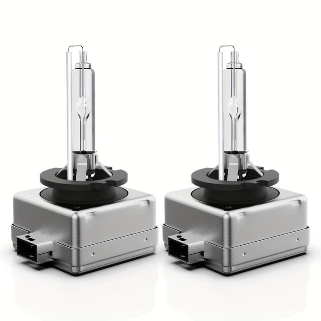 TEMU Pack Of 2 D1s/d1r 6000k Light Xenon Led Headlight Bulbs With 150w High Power And 28000lm Brightness, Without Battery