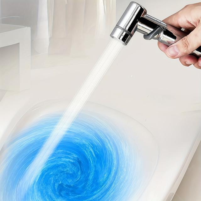 TEMU Bidet Spray Gun For Women, Toilet Flush Gun With Pressurized Water Spray For Home Bathroom Use