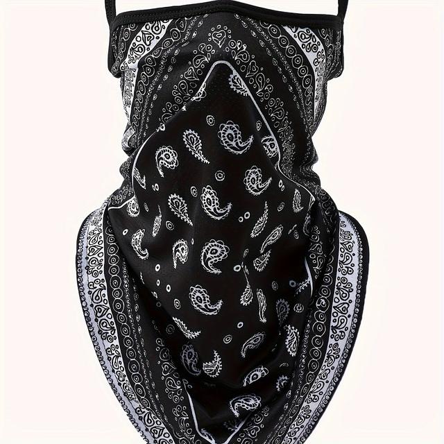 TEMU NYÁRI KOPONYA MASZK, HÁROMSZÖG SPORTS SALLY, JÉGSZÍVÓ SZÁLANYAG NYAKPÓLÓ, UNISEX