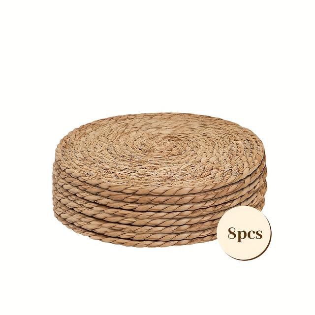 TEMU Sets de Table pour Restaurant - Tissés à par des - Idéaux pour la Décoration de Table et de Bar - - Rassemblements Élégants : Sets de Table Durables pour des Dîners Inoubliables