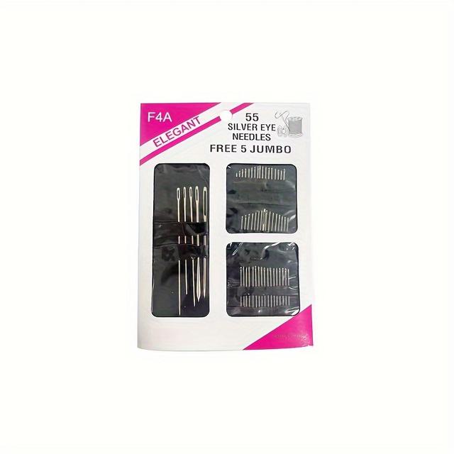 TEMU Set Of 55 Hand Sewing Needles