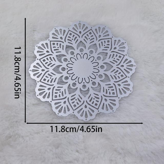TEMU Kółkowe Koronki Metalowe Matryce do Wycinania, DIY Scrapbooking, Wyroby Stemplarskie