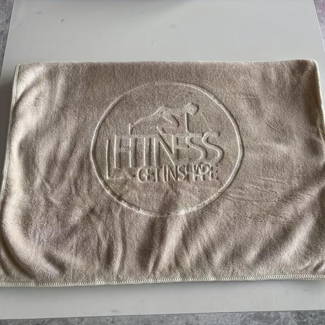 TEMU Lifeglass merk sneldrogende sporthanddoek - zacht, opneembare en verkleurende, moderne ontwerp met logo, ideaal voor , fitness of spa, fitnesshanddoeken