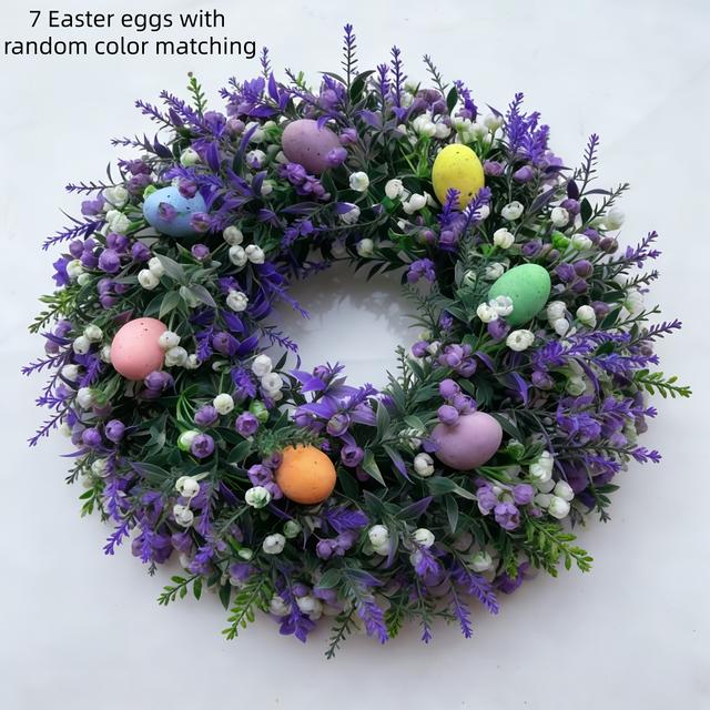 TEMU Blumenkranz - Die perfekte Wahl für Dekorationen im Frühling und Sommer, Valentinstag, Ostern, Muttertag und Abschlussfeiern | Ideale Deko für Häuser, Gärten, Terrassen, Haustüren und für wohnung