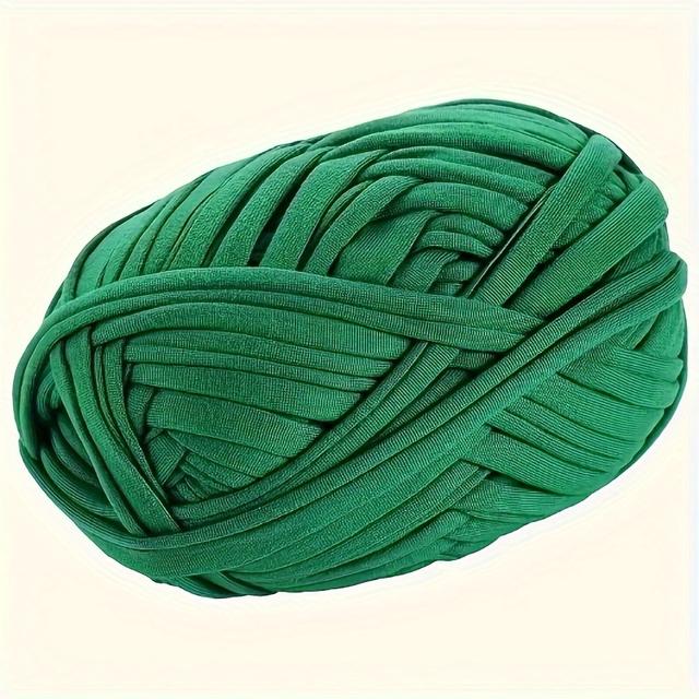 TEMU 131ft Green Garden Twine - Soft, Stretchy Plant Support Rope For Climbing Plants, Ideal For Corn, Tomatoes & Fruits - Durable Fabric Gardening Tie