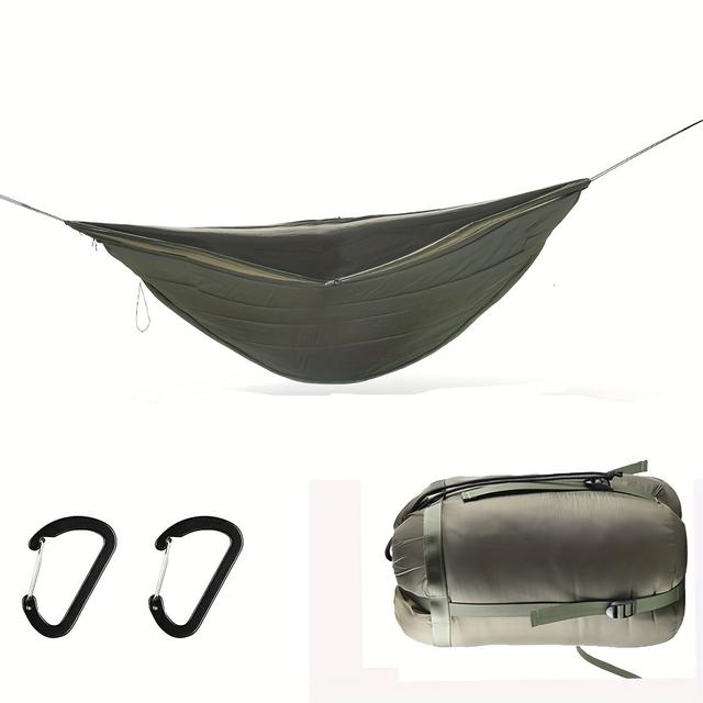 TEMU Full Length Hammock Underquilt - 28oz, For Camping, Hiking & Beach Trips, Durable Polyester & Nylon