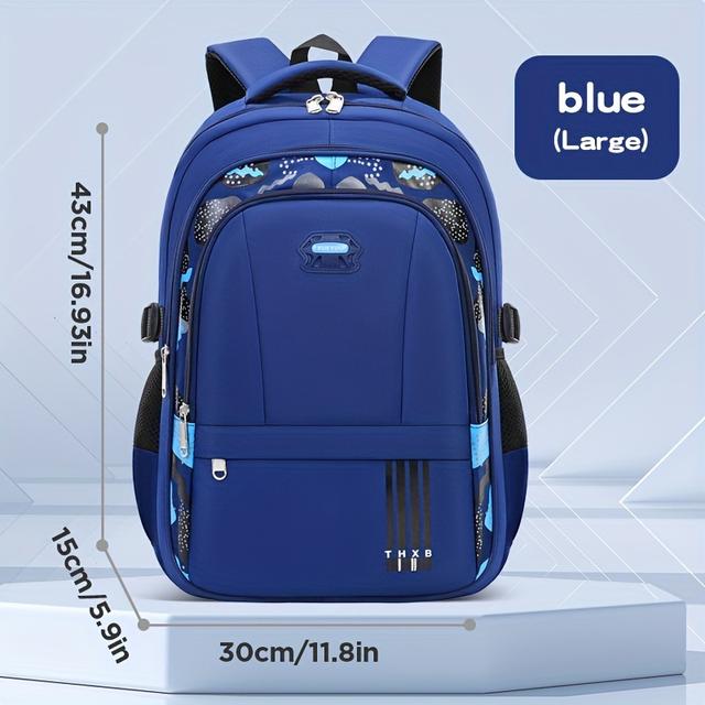 TEMU New Elementary School Students Schoolbag Boys 1-3-6 Grades 6-12 Years Old Lightweight Leisure 's Shoulder Bag Large Capacity Student Backpacks