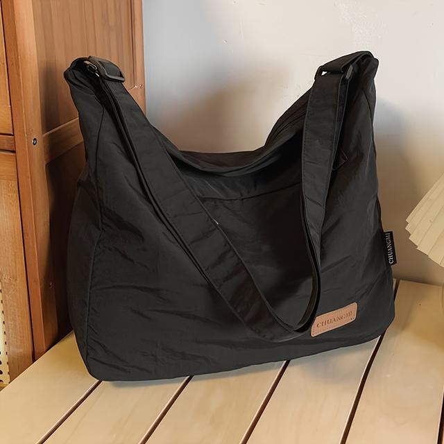 TEMU 4 Färger Tillgängliga Enkel, Lätt, Stor Kapacitet Axelväska Messenger Väska