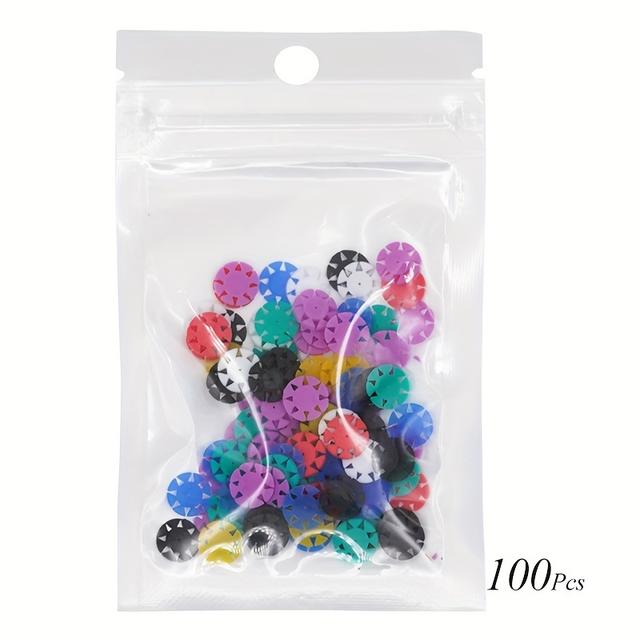 TEMU 100pcs/pack Color Counting Film | Usage Counting Film, Oral , Memory Film, Mixed Color, Unscented On The Go