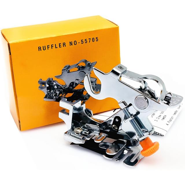 TEMU 1 Pieza Prensa para Plisado #55705 - Prensa Multifuncional para Máquinas de Coser, Compatible con Singer, Brother y Juki, Ideal para Gruesas y Delgadas