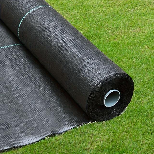 TEMU Heavy-duty Black Barrier Landscape Fabric - Durable Garden Ground Cover For Flowers, Vegetables, Raised Beds, Lawns & Yards - Blocks Sunlight, Prevents Growth, Improves Drainage &