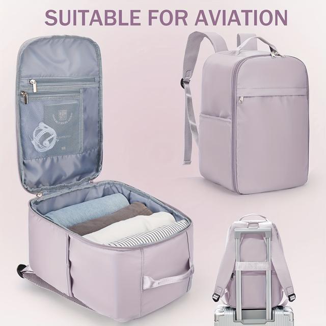 TEMU Maletas de Cabina Ryanair Asiento, Mochila de Viaje Easyjet Tamaño de Cabina, Bolso de Casual para Laptop de 35.56cm