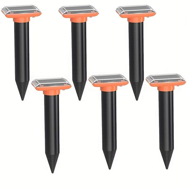 TEMU Outdoor Waterproofingip66 Solar Powered Rodent Repellent With And Vibration To Drive Away Moles, Mice, And . Suitable For Underground Rodents In Courtyards, Gardens, And Vegetable