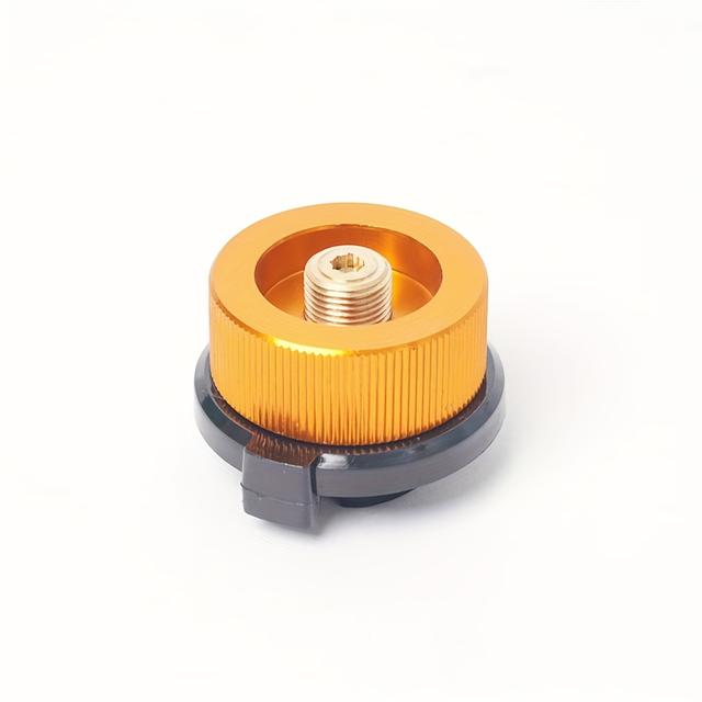 TEMU 1pc) Gas Adapter, Camping Gas Bottle Adapter, Camping Stove Connector Gas Bottle Adaptor For Butane Canister To Screw Gas Cartridge