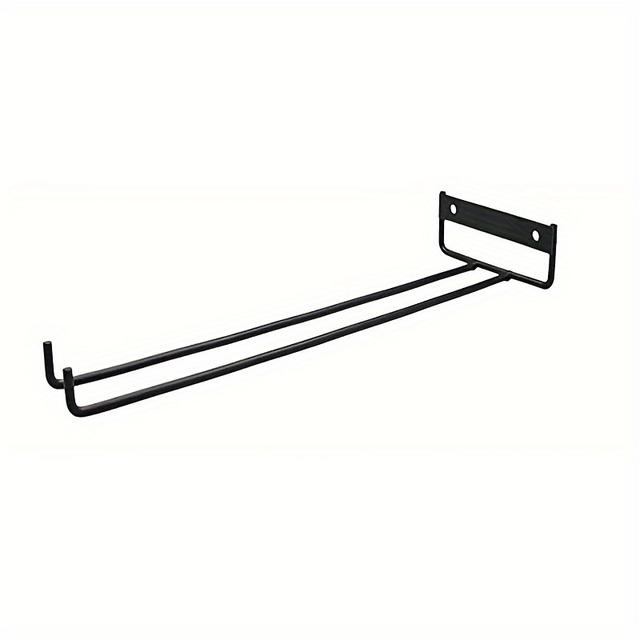 TEMU 1 db Elegáns Rozsdamentes Acél Pohártartó - Térkímélő Függesztett Konyhatároló, Tökéletes Magas Poharakhoz, Tartós és , Ideális Alapellátmányokhoz, Pohártartó Serleg Függesztett Pohár