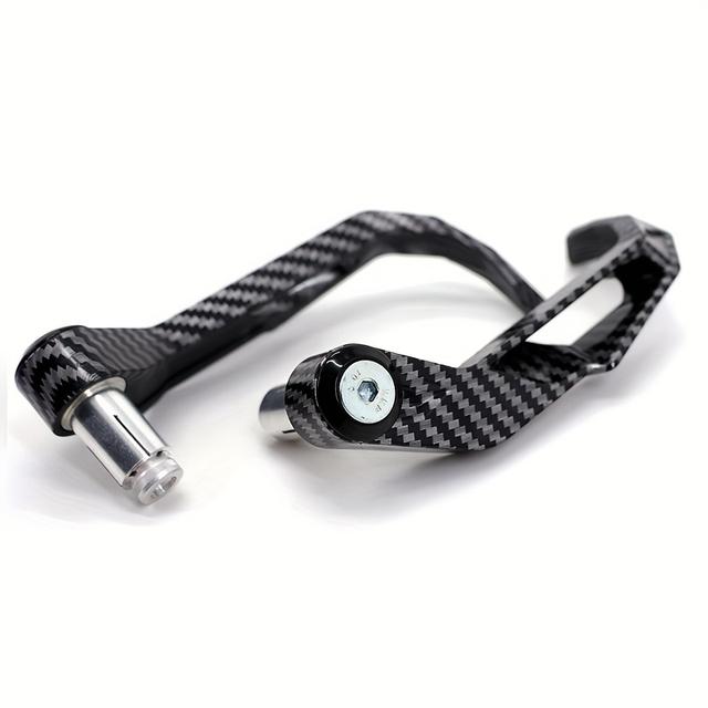 TEMU Protetores de Mão Universais para Modificação de Motociclos, Protetores de com de Fibra de Carbono