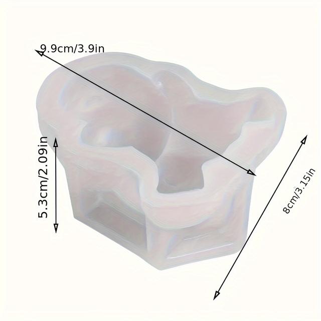 TEMU 1 шт. Силіконова форма для мусу у вигляді дитинчати динозавра, харчового , для тваринних мультяшних тортів, шоколаду, пудингу, заварного крему, форма для випічки