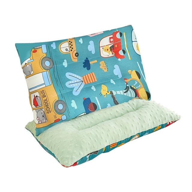 TEMU 1 almohada de 11.02X18.11 pulgadas, reversible con estampados de dibujos animados, como regalo de Navidad o Año
