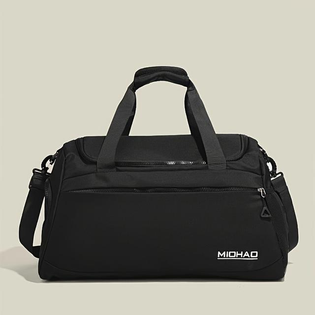 TEMU Univerzální taška vhodná pro fitness, trénink, cvičení, jako i kabelka zavazadlo na krátké výlety, navržená pro muže i ženy s dostatečným úložným prostorem.