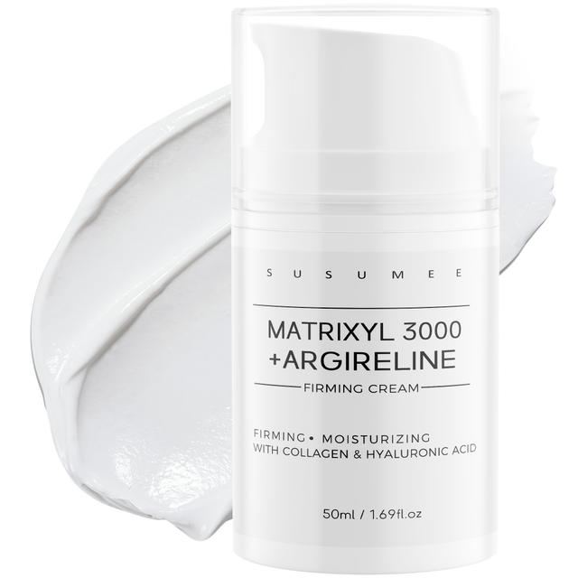 TEMU كريم الوجه ماتريكسيل 3000+ أرجيريلين - مع الكولاجين وحمض الهيالورونيك، لشد البشرة وتنعيمها وترطيبها، مرطب الوجه، 50 مل / 1.69 أونصة سائلة