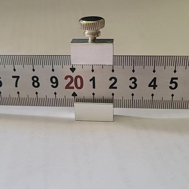 TEMU Een set positioneringsblokken en schuivers - een eenvoudig te gebruiken liniaal. De locator en markering gauge maken precieze metingen mogelijk.