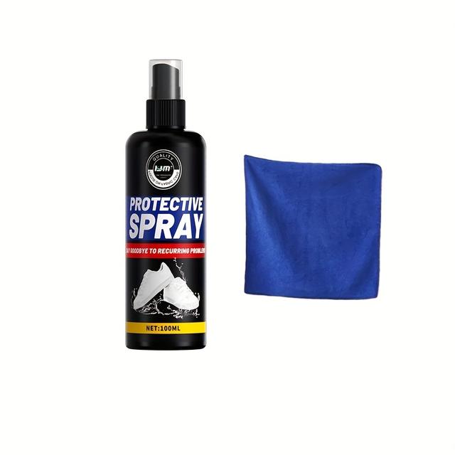 TEMU Kjm Nan Waterproof Spray 100ml Provides Protection For Jackets, Shoes And Store Fabrics, Suitable For Car And Household Glass, Suitable For