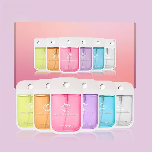 TEMU 6pcs Hand Wash & Spray Set, Moisturizing Hand Cleansing Liquid With Mixed Scents (lavender, Vanilla, Aloe Vera, Strawberry, Pumpkin, Unscented), Portable For Travel And Home Use