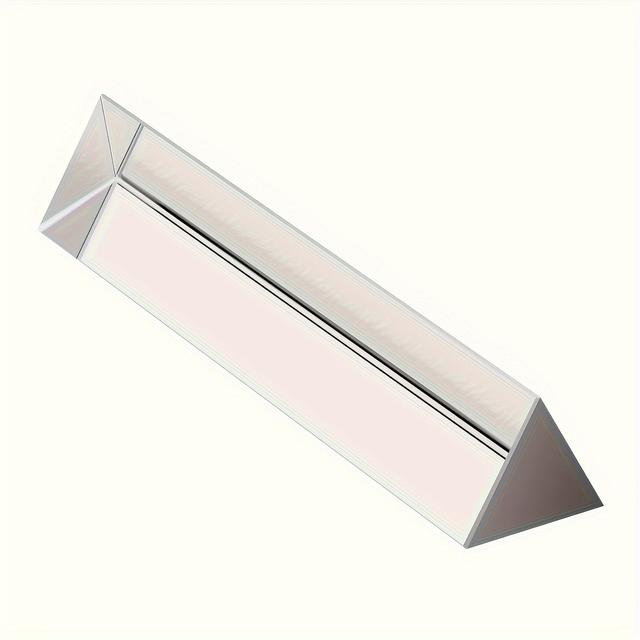 TEMU Optical Glass Prism For Photography And Physics Education - Transparent Triangular Prism For Effects And