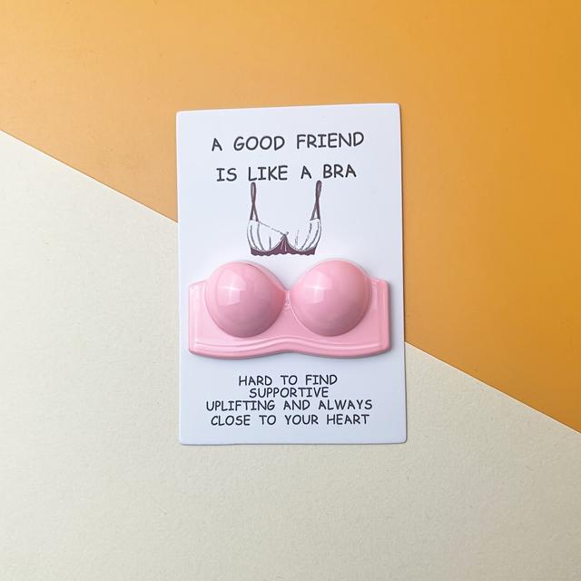 TEMU "a Is Like " - Novel And Fun Bra Pocket Hug Gift Card: In A Fun And Positive Way At Of The Year - Unique Encouragement Cards For Birthdays, Graduation, Christmas, And Hanukkah - Weird Things