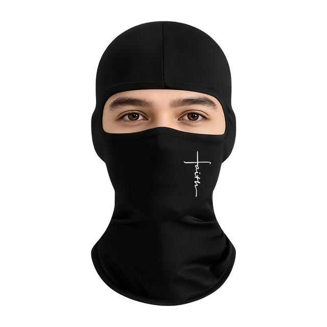 TEMU Set Of 3/2/1 Unisex Cross-printed Balaclava Masks For Skiing, Ideal For Men And Women, Perfect For Outdoor Activities, Everyday Use, Or As A Gift Hat