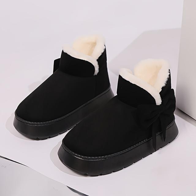 TEMU New Winter Snow Boots Fashion Slippers For Men And Women, Couple's Indoor/outdoor Boots, Women Shoes
