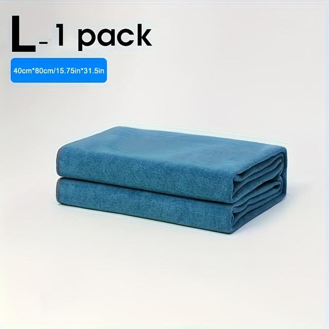 TEMU Super Absorbent Microfiber Car Cleaning Cloth / Extra Thickened Design / Stripeless Wipe For Interior Glass And Dashboard