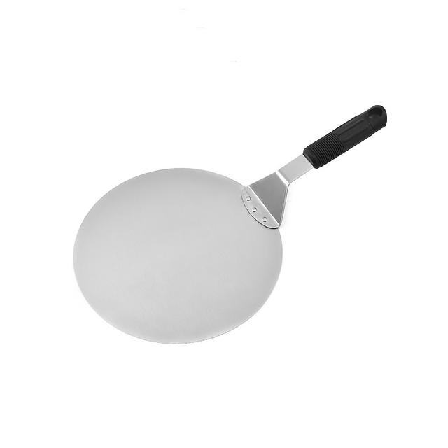 TEMU Plastic Handle Large Round Pizza Peel Multi-functional Baking Spatula Tool, For Homemade Pizza Transfer Kitchen Accessory And Baking Utensil