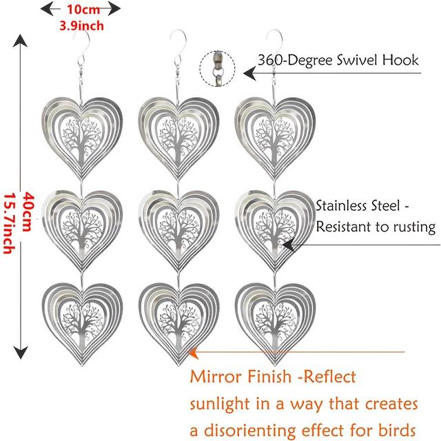 TEMU 3 Sets mit je 9 Teilen kreativer Wohnkultur mit einem -Design, inspiriert vom Baum des Lebens.