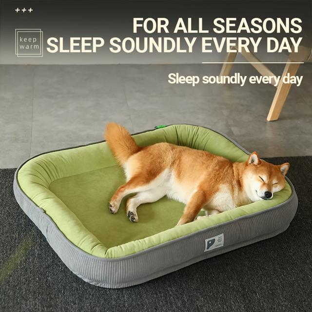 TEMU [upgrade ] Summer Pet Cooling Mat, Universal Cat Kennel Dog Bed, Thickened Bed Cat Bed, Removable Washable Dog Pad Pet Bed - Suitable For Small, Medium, And Large