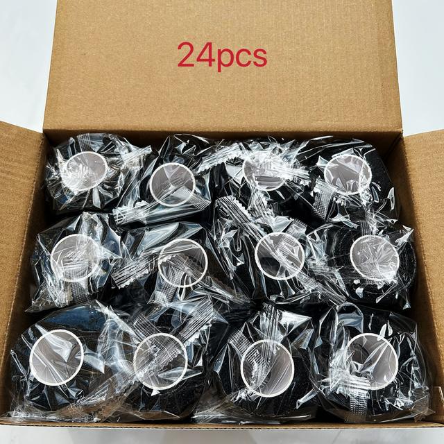 TEMU 24pcs Breathable Self-adhesive Sports Tape Roll, For Ankle, Wrist & Finger Protection – Athletic Support Gear, 1 Inch (2.5cm) Size