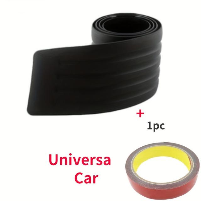 TEMU Universal Car Rear Bumper Protector Sticker Trunk Sill Grard Rubber Strip Cover Protection Sticker Cars And Anti-scratch Pads Car Accessories