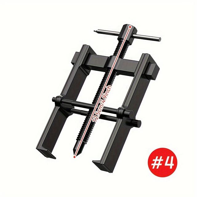 TEMU Universellt Dubbelkloververktyg för Borttagning av Lager – Kompakt, Portabelt och Hållbart Verktyg för Bilreparationer och Industriell Användning